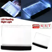 New Creative LED Book Light Reading Night Flat Plate Portable Panel Reading Lamp