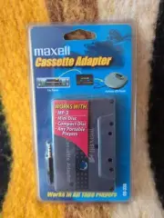 Maxell CD-330 Cassette Adapter CD Audio MP3 190038 -Sealed NEW