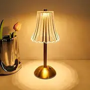 Cordless Table Lamp Portable LED Desk Lamp,Rechargeable Table Lamps with USB Charging 3 Color Adjustable LED Brightness Settings,for Nightstand, Study, Living Room
