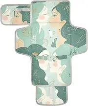 Reusable Changing Table Pads with Tissue Pocket Changing pad for Changing Table for Moms, Dads