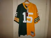 Bart Starr 1969 Mitchell & Ness GB Packers Men's Throwback Split Legacy Jersey