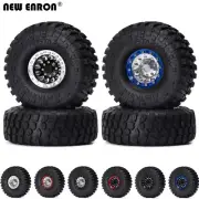 1.9" Alloy Wheel & 120mm Tires For RC 1/10 AXIAL D90 SCX10 90046 TRX4 CC01 RC4WD