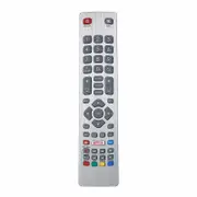 TV Remote Control Replacement for Sharp Aquos Remote Controller Smart Replacement Portable Size silver