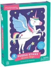 Unicorn Magic Puzzle Sticks - Mudpuppy