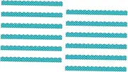 FUNOMOCYA 12 Pack Whiteboard Stickers Decorative Magnetic Borders for Bulletin Board Small Whiteboard Accessory Festive Design Easy to Apply