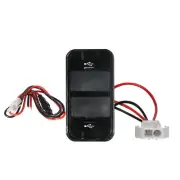 12-24V 3.1A Car PHONE Dual USB Auto Power Supply Charger Port Socket for Suzuki