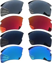 [Acefrog] 4 Pairs Polarized Replacement Lenses for Oakley Flak 2.0 XL OO9188 Sunglasses, Perfectly Fit, Impact Resistant, Anti-scratch, Value Pack