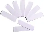 10Pcs Hook Loop Adhesive Tape for Table Skirt and Wall Mounting Strong Reusable and Removable for Home Office and Crafting