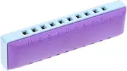 ERINGOGO Diatonic Harmonica for Boys and Girls 10-hole Blues Mouth Harp Abs Material Comfortable Performance Multi-point Support