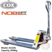 Galvanised Pallet Truck 2000kg capacity durable hand pallet jack standard width