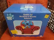 RARE BLUE’S CLUES LIMITED PORCELAIN COOKIE JAR "Thinking Chair" With Box