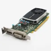 Video Card Graphics LP Nvidia Quadro 600 Low Profile Dp DVI Displayport