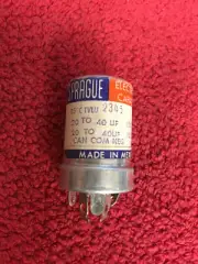 TVLU-2345 SPRAGUE 20-20 MFD 40-40 V CAPACITOR NOS