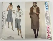 Vogue 1790 Calvin Klein Jacket, Top and Skirt Size 14 Sewing Pattern UC VTG OOP