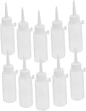 DIYEAH 10Pcs Precision Tip Squeeze Bottles Flexible Ldpe Glue Applicator for Crafting DIY Projects and More for Quilling Glue and Detailed Applications