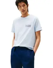 [Tommy Hilfiger] Hilfiger Outline Sailing Tee in Blue