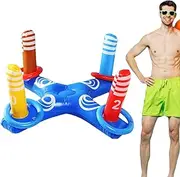 Inflatable Basketball Hoop - Kids Pool Toys,Outdoor Water Toys, Sports Apparel & Equipment for Family, Friends, Home
