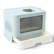 Pawz Foldable Cat Litter Box Blue