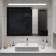 MIRROR-10 - LED Vanity Light Small/Medium/Large in Black, Chrome, Satin Chrome or White