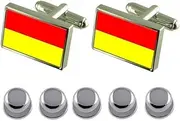 [Select Gifts] Shirt Dress Studs Pretoria City South Africa Flag Cufflinks