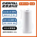 【EVERPOLL公司貨】【免費到府安裝】傳家寶 FH-301 全戶濾淨專用濾芯FH-030 淨水器 頂樓 陽台