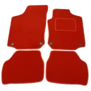 FITS HONDA JAZZ 2011-2015 TAILORED RED CAR MATS