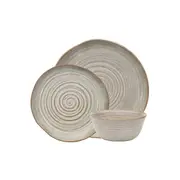 Ecology Ottawa Barley Stoneware Dinner Set 12 Piece Natural - Robins Kitchen