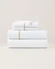 Ralph Lauren Palmer Percale Burnished Chamois Twin Flat Sheet New $115