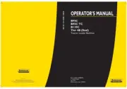 New Holland B95C, B95C TC, B110C Tier 4B Loader Backhoe Operators Manual PDF/USB