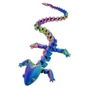 3D Printed Fidget Multicoloured Lizard