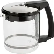 [KRUPS] F 046 42 Glass Jug to T 8 (Art. 468) Espresso/Coffee Machine Accessory Black