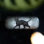 Black Cat Spirit Board Glasses Case by Alchemy Gothic Ouija Talking Sprit Board