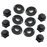 6x Trimmer Head Spools&Covers For Stihl 25-2 FS90 FS100 FS110 FS120 FS130 FS55