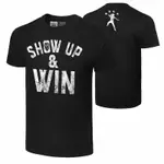 NEWALL-MATCH 動漫健身房上衣 WWE ROMAN REIGNS “SHOW UP WIN” T 恤 *NEU