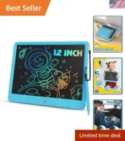 Large Screen 12inch LCD Writing Tablet with Anti-Lost Stylus, Erasable Doodle...
