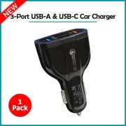 B2G1 FREE Quick Charge Fast Car Charger USB-A Type C For Sony Xperia 1 VI/ 10 VI