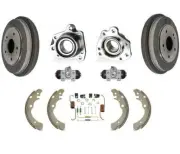 Wheel Bearings Brake Drums Shoes Spring Kit Wheel Cylinders for Honda CRV 97-01 (for: Honda)