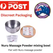 NURU Massage powder 500ml Shaker Bowl