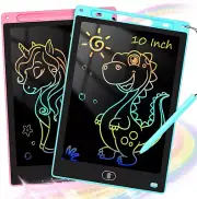 2 Pack 10 Inch LCD Writing Tablet for Kids - Preschool Drawing Tablet Toys & Tod