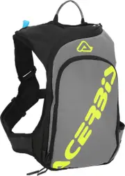 Acerbis Sather Logo 9L Hydration Backpack, black-grey for Men One Size Black Grey