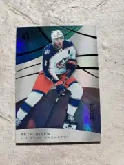 SETH JONES 19-20 SP GAME USED HOCKEY RAINBOW 7/275 PARALLEL CARD # 17