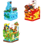 【現貨】LEGO 我的世界 積木 樂高積木  海底暗影之城 神龍森林 熔巖洞穴 拼裝積木 玩具 禮物 麥塊樂高 樂高機甲
