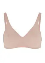 Wolford Skin Seamless Stretch-cotton Soft-cup bra - Rose 36C