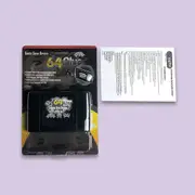 340 in 1 Retro Game Cartridge for N64 USA/ JP/ EUR Video Game Consoles Region Free Chip Save with 16G card black