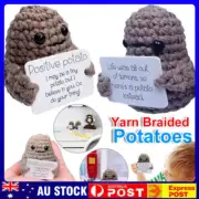 Positive Potatoes Knitting Potato Inspired Toy Tiny Doll Funny Christams Gifts