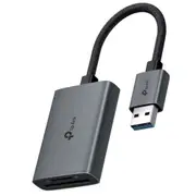 TP-Link UA430 USB-A 2-in-1 SD & microSD Card Reader 5 Gbps USB 3.0 Type-A / Support UHS-I 200 MB/s & Dual Card Reading Simultane [UA430]