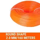 Trimmer Line Spool String Trimmer Accessories Brush Cutter Nylon Orange