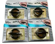 4 salon perfect brow powder & stencil combo DUAL TAUPE/MINK POWDER