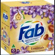 2 x Fab Essentials Jojoba Oil and Jasmine, Liquid Washing Detergent, 1.8 Kg