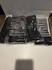 Compression socks Black, Black/White l/xl copper